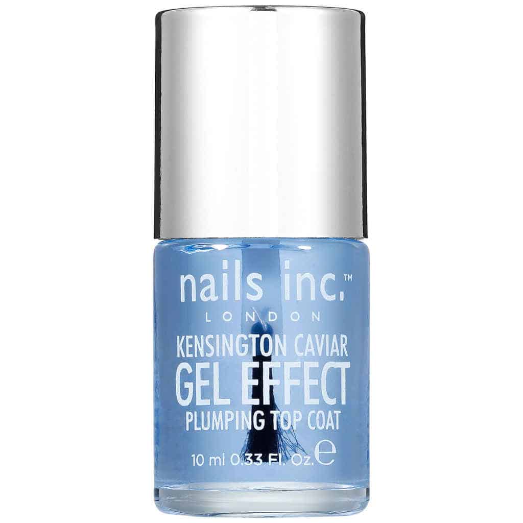 NAILS INC. Gel Effect Top Coat with Kensington Caviar
