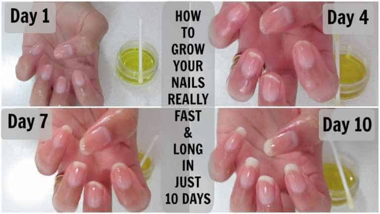Grow Long Strong Nails Naturally in 10 Days
