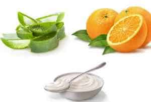 Yogurt face mask for tighter softer skin
